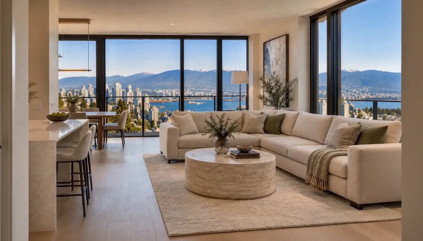 Video inmobiliario creado a partir de las cinco fotografías originales